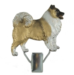 Nummerclips: Islandsk fårehund | Hvid manke