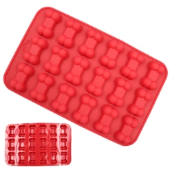 Silikoneform til hundekiks eller isterninger