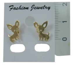 Øreringe med Chihuahua | størrelse