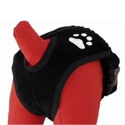 GF Løbetidsbukser Sort | White Paw