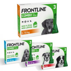 Frontline Mod Lopper & Flåter til Hund & Kat → Her