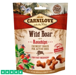 Carnilove Crunchy Snacks, Vildsvin & Hyben | 200g