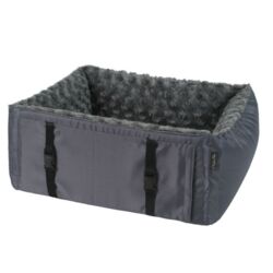 Luksus autosæde til små hunde | Til fastgørelse i bilens sikkerhedssele