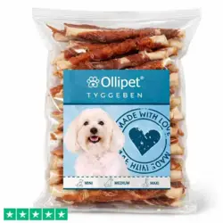 Lækre og knasende Ollipet Twisted Duck