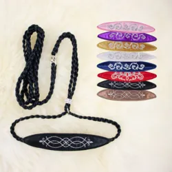 Udstillingsline | Flettet m. hagestykke