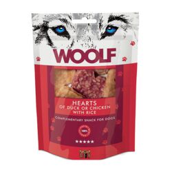 WOOLF Hearts of Duck or Chicken with Rice | 100g