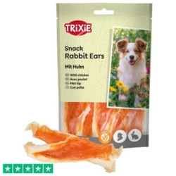Trixie Kaninører m. kylling | 80g
