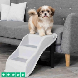 Skridsikker trappe til små racer og hvalpe