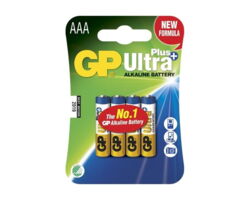 GP batteri type Ultra Plus AAA 4 stk