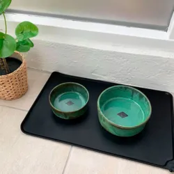 Jasper keramik madskål | Jadegrøn