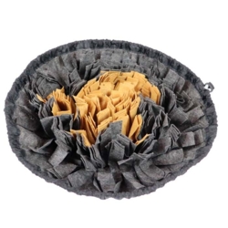 Snuseblomst med snoretræk I Brun