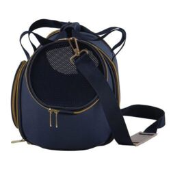 Transportaske Blå m. Guld