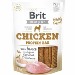Brit Jerky Chicken Protein Bar 80g