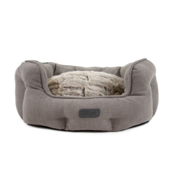 Ollipet Keyser Dream Hundeseng | Sand | med vendbar pude