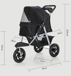 Ollipet Coziwalk hundeklapvogn