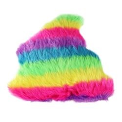 Rainbow Poop Plysbamse