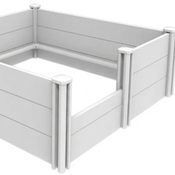 Ekstra dørpanel med lav højde