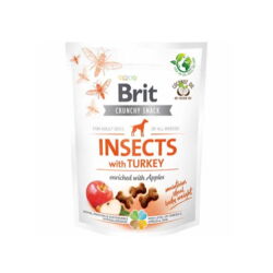 Brit Crunchy Snack | Insects With Turkey 200g