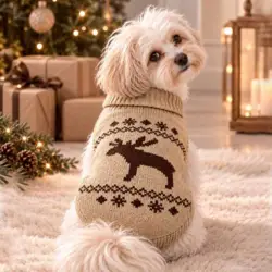 Ollipet sweater m. rensdyr