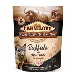 Carnilove Pouch Pate Buffalo With Rose Petals