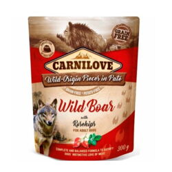 Carnilove Pouch Pate Wild Boar With Rosechips
