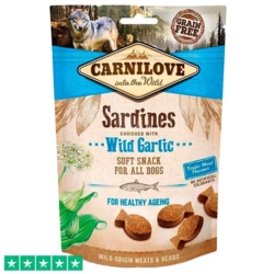 Carnilove Soft Snack | Sardiner & Vilde Hvidløg
