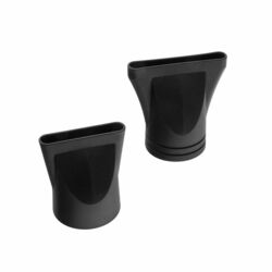 Moser Protect Professionel dryer til pelsarbejde - her ses de to medfølgende mundstykker