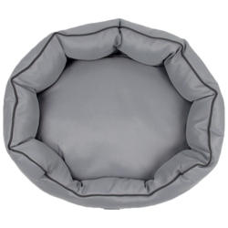 Buster Cocoon hundeseng - grå/sort | Hundeseng og hundekurv