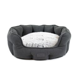 Ollipet Keyser Dream Hundeseng | Grå | med vendbar pude