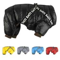 Praktisk vinterdragt der giver hunden maksimal varme på kolde dage