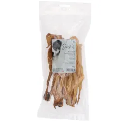 Kaninøre uden pels i 100 g pose – naturlig og tørret tyggesnack til hunde med god tyggetid og høj smag