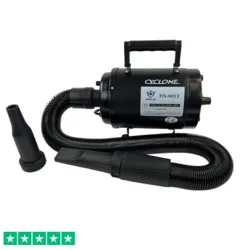 Kraftfuld hårtørre til groomere. Det er en ægte waterblower.