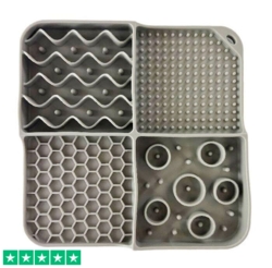 Ollipet Smagssymfoni Slikkeplade er en alsidig slikkemåtte med mange funktioner