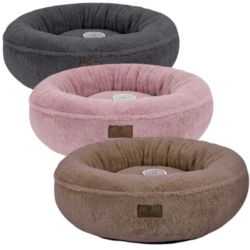 Ollipet donut hundekurv i flere farver er perfekt til små hunde såsom bomuldshunde, cavapoo, fransk bulldog m.m.