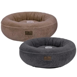 Ollipet donut hundekurv i flere farver er perfekt til små hunde såsom bomuldshunde, cavapoo, fransk bulldog m.m.