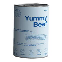 Yummy Beef Vådfoder er et komplet vådfoder