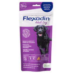 Flexadin Adult Softbites hjælper på hundens led