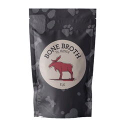 Bone Broth er et velsmagende tilskud til din hunds foder fyldt med næringsstoffer.