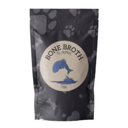 Bone Broth er et velsmagende tilskud til din hunds foder fyldt med næringsstoffer.