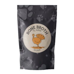 Bone Broth™ Kalkun  er et velsmagende tilskud til din hunds foder