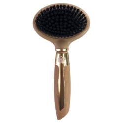 MagicBrush Double Brush har et fleksibelt børstehoved tilpasser sig kroppens konturer