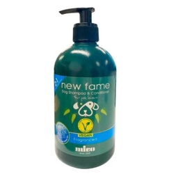 New Fame 2i1 Shampoo og Balsam 500ml er tilsat parfume