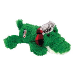 Kong Holiday Cozie Alligator er det perfekte hundelegetøj til julen
