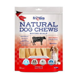 Frigera Natural Dog Chews Oksehovedbund er en lækker og naturlig hundesnack