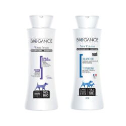 Biogance White Snow shampoo og Conditioner sæt til din hunds pelspleje
