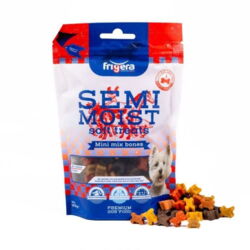 Frigera Semi-Moist Soft Mini Mix Bones er lækre godbidder til hunde