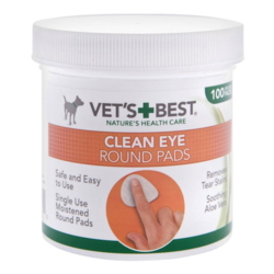 Vets Best Clean Clean Eye fjerner effektivt tårestriber