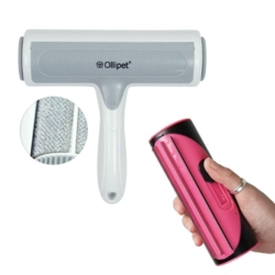 Smart fældningsbørste til hunden og fnugrulle til hundehår på sofa m.m. Perfekt til fældningssæsonen.