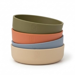 51 Degrees North Silikone madskåle og vandskåle fås i 4 flotte farver