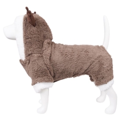 Klæd din hund ud som et sødt rensdyr